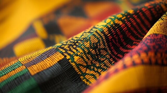 Kente cloth background